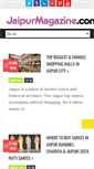 Mobile Screenshot of jaipurmagazine.com